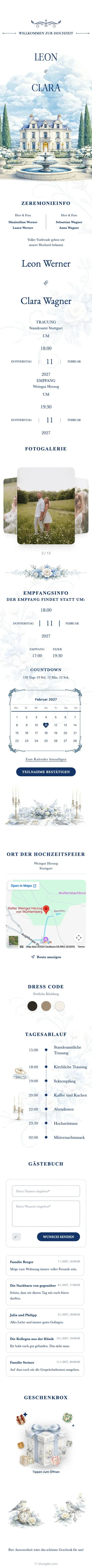 Chateau - Blau
