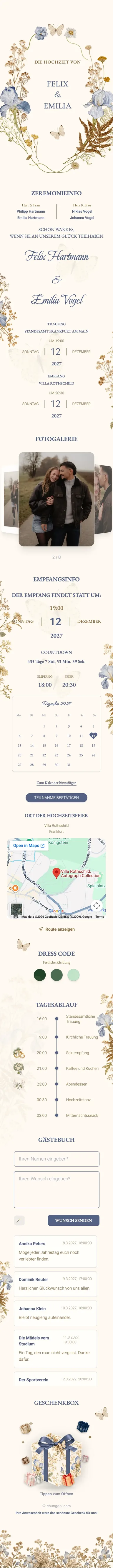 Trockenblumen V2 - Blau
