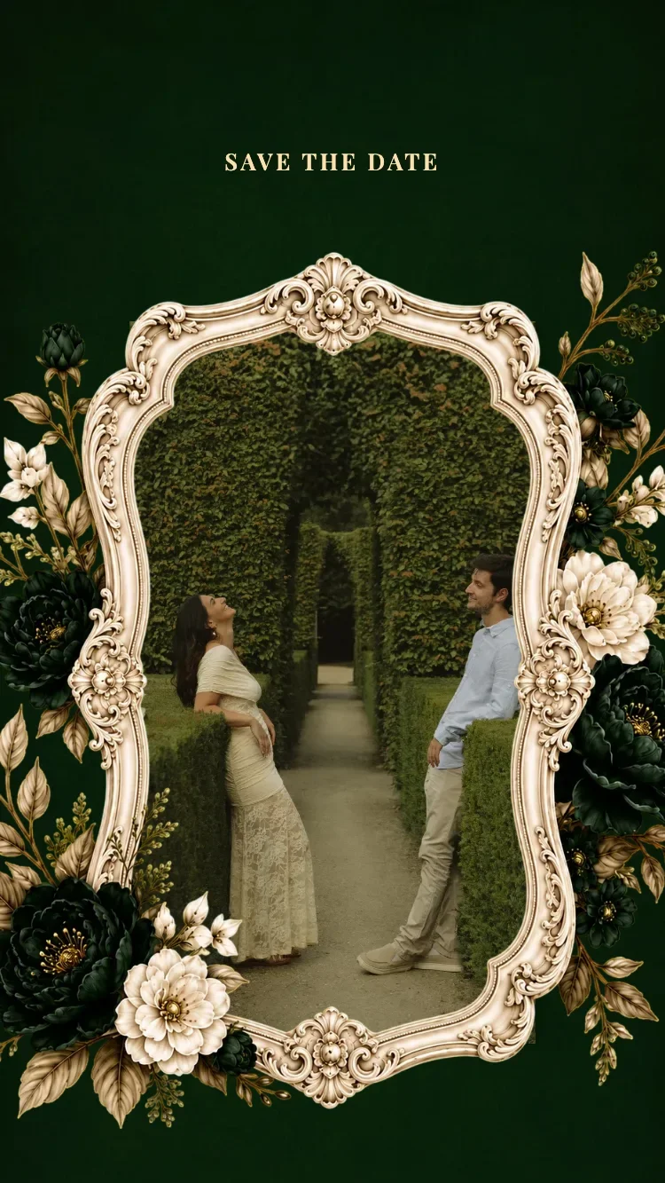 Baroque II - Dark Green
