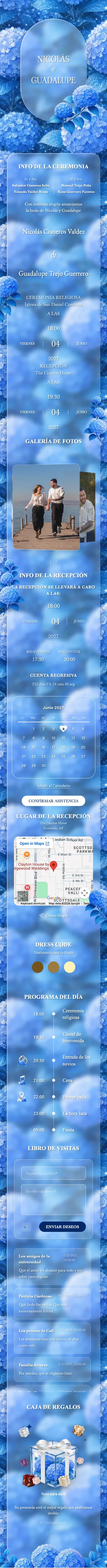 Glass Garden - Azul