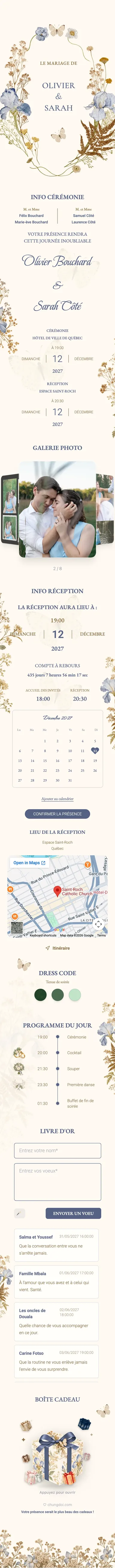 Fleurs Séchées V2 - Bleu