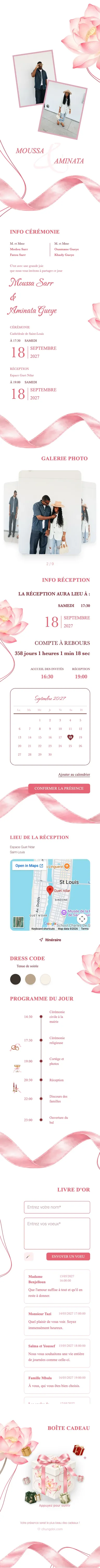 Ruban de Soie - Rose