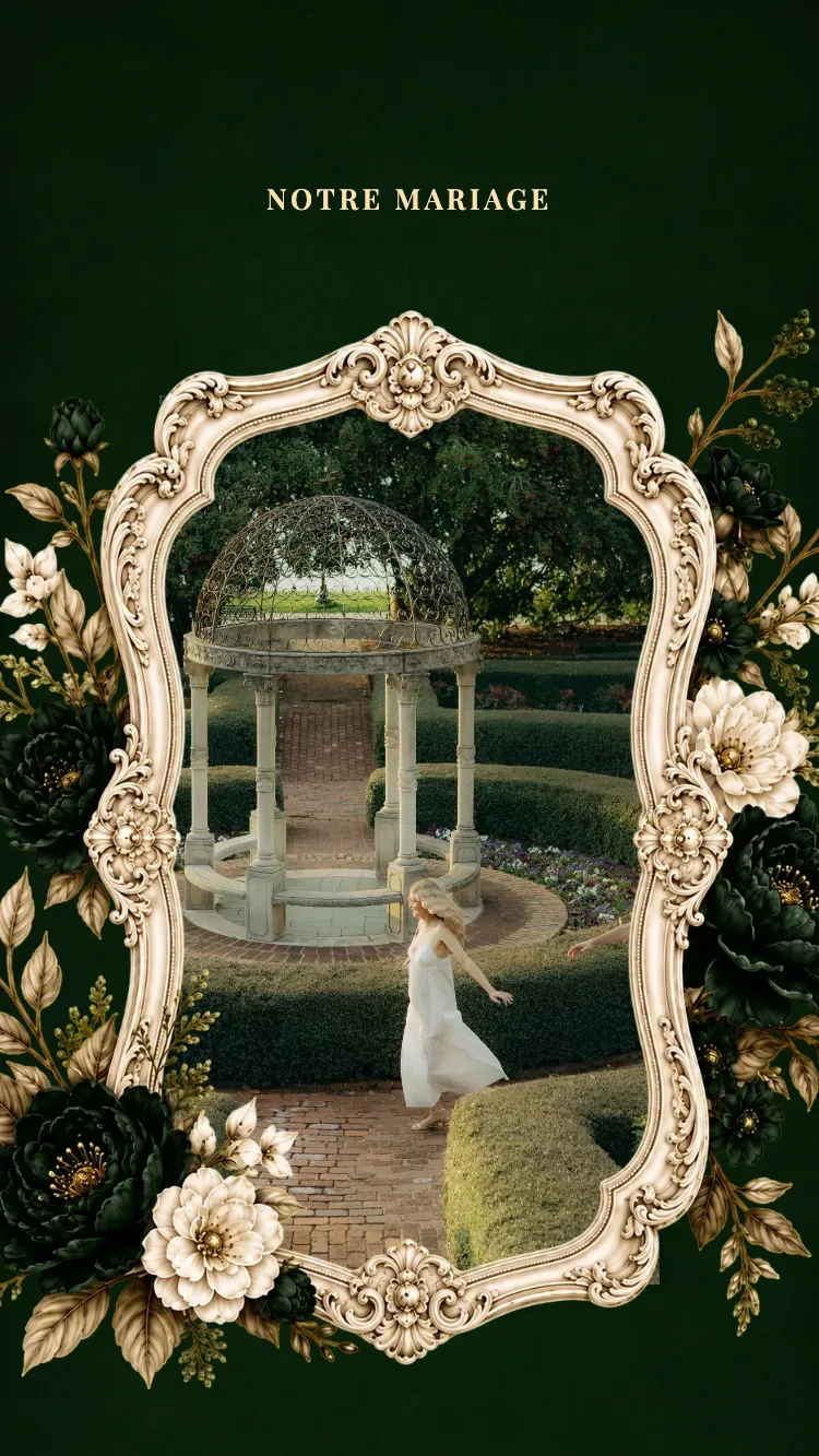 Baroque II - Vert Sombre