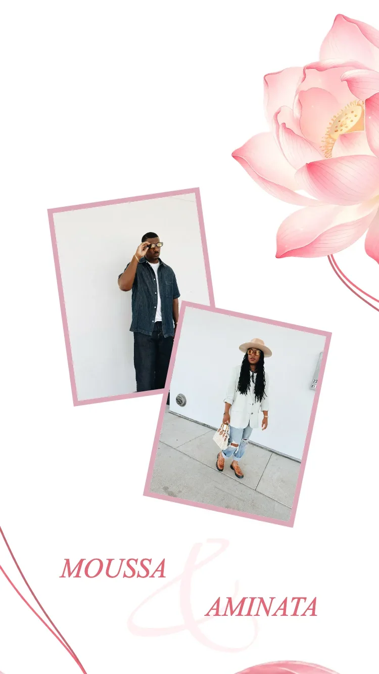 Ruban de Soie - Rose - Modele de faire-part de mariage en ligne