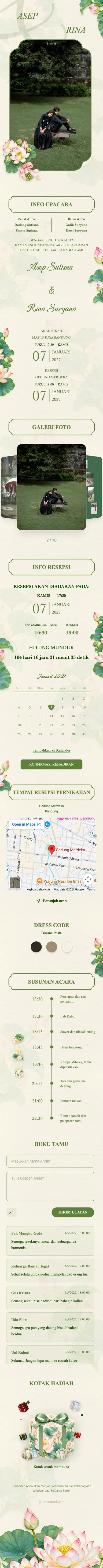 Teratai II - Hijau