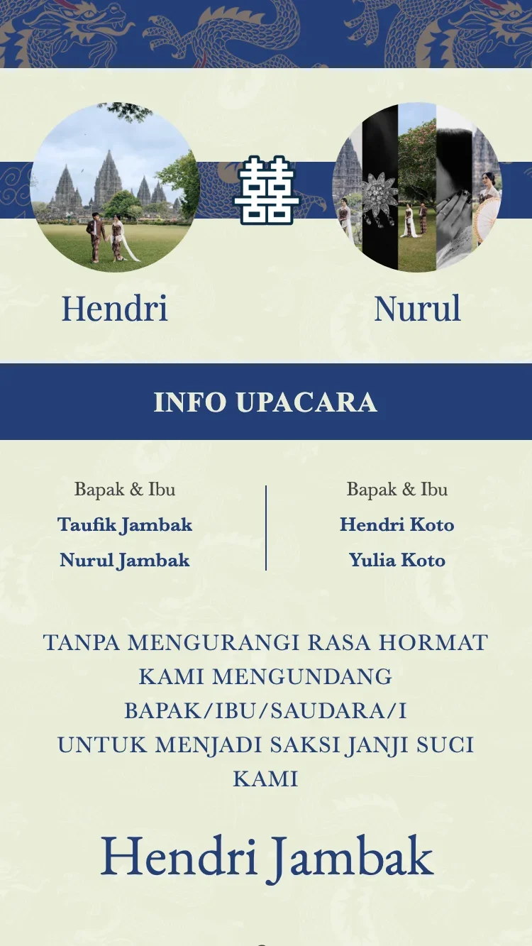 Double Dragon - Biru