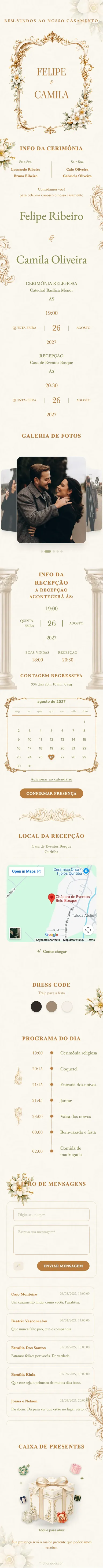 Baroque - Dourado