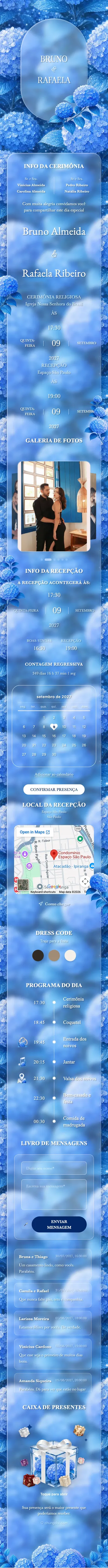 Glass Garden - Azul