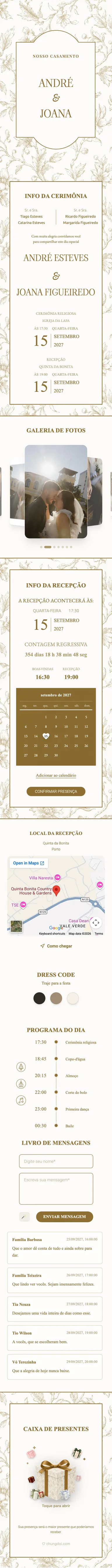Porcelana - Marrom