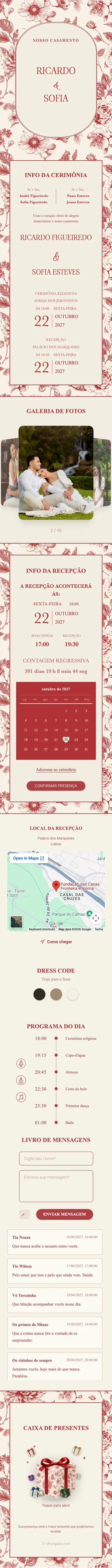 Porcelana - Vermelho