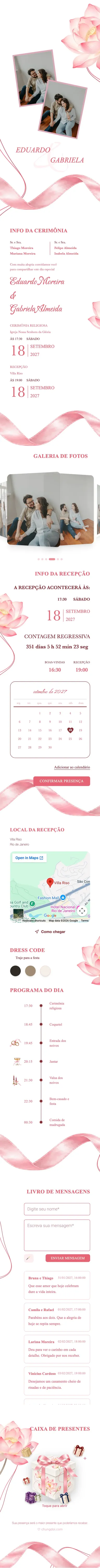 Fita de Seda - Rosa