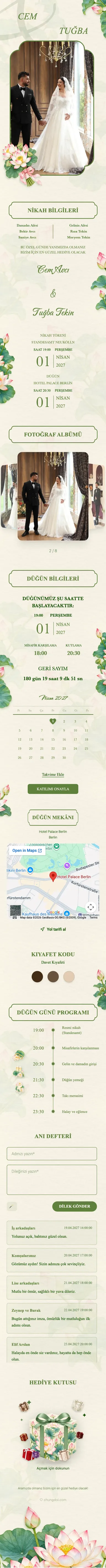 Lotus II - Yeşil