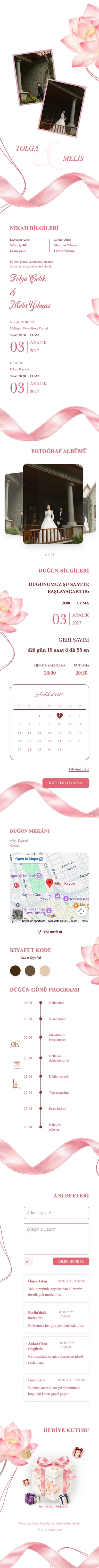 İpek Kurdele - Pembe