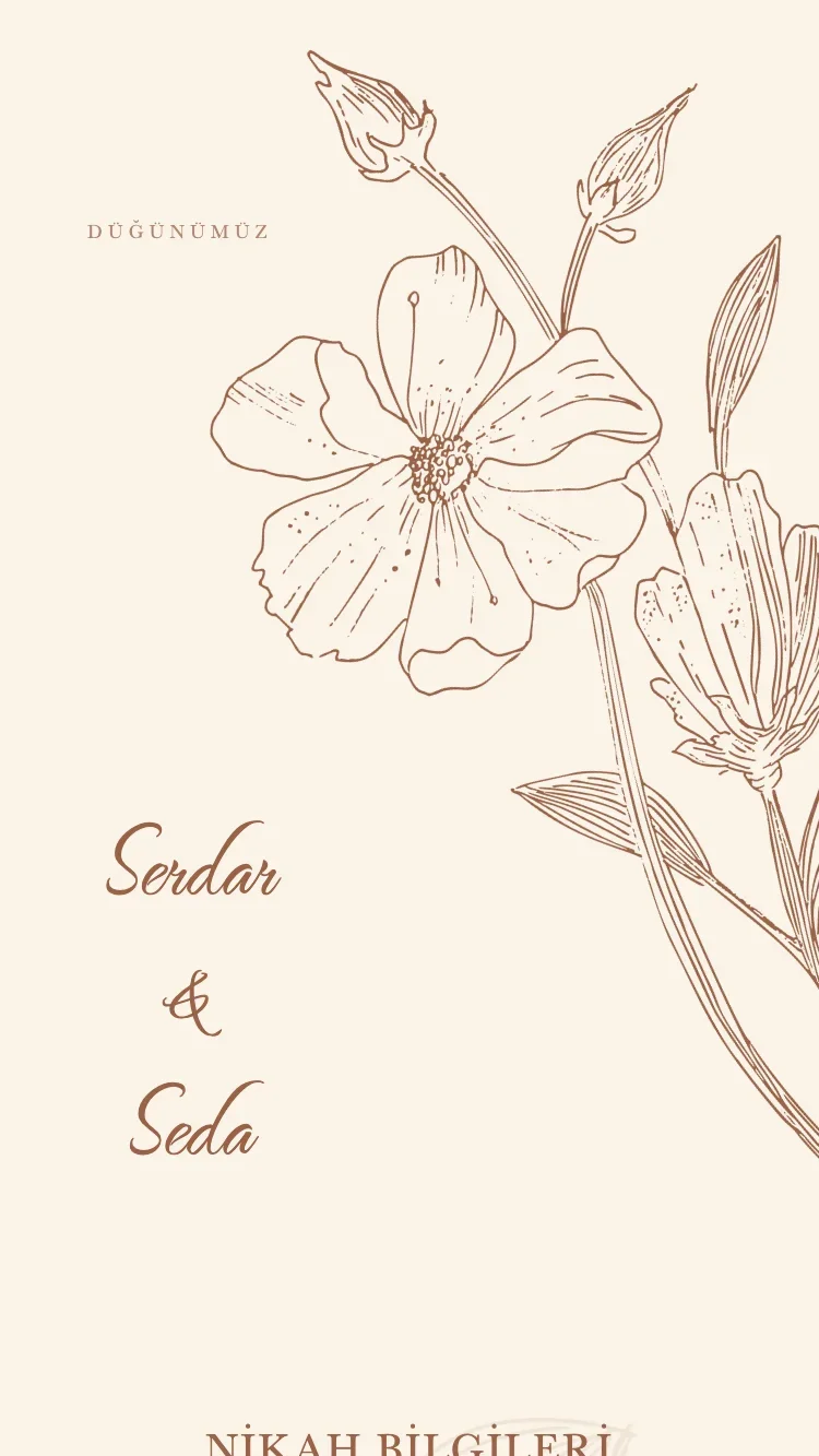 Silk Flora - Kahverengi