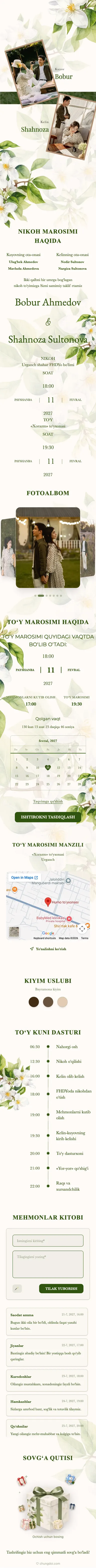Boho Floral - Yashil