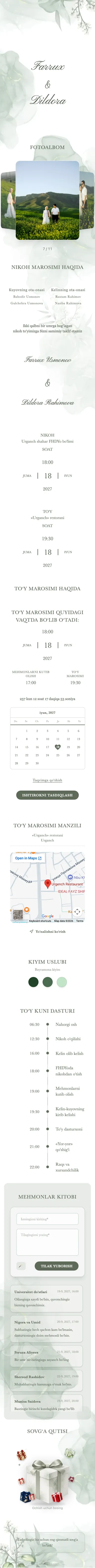 Spring Garden - Yashil