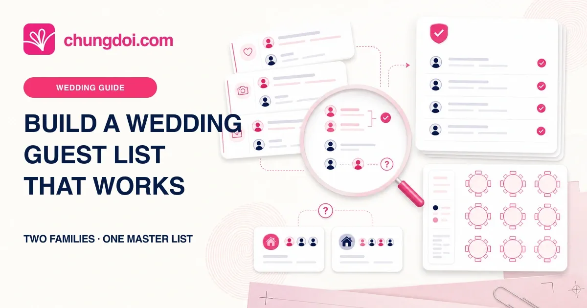 How to Build a Wedding Guest List