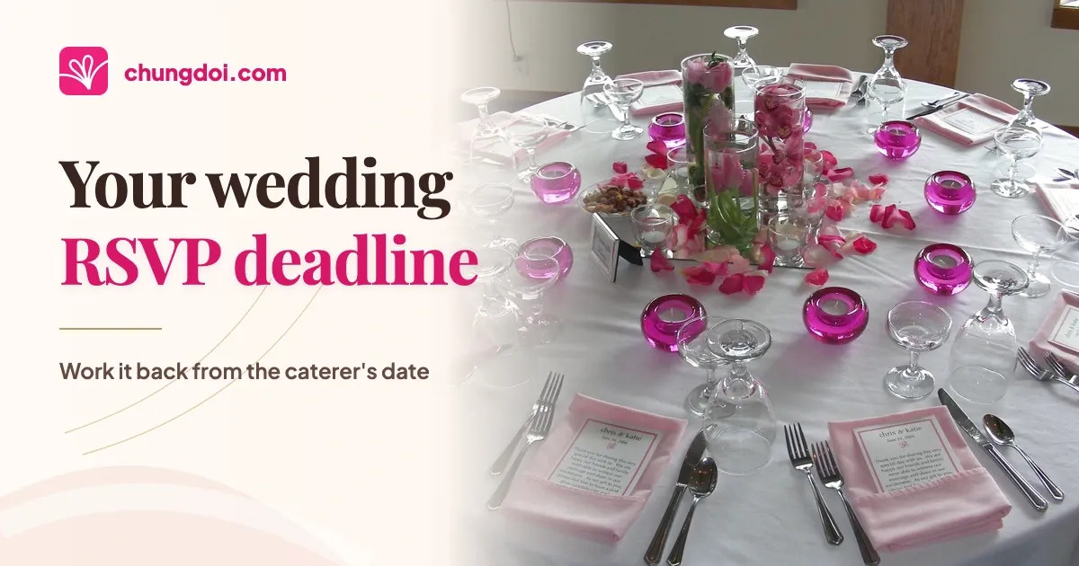 When Should Your Wedding RSVP Deadline Be?